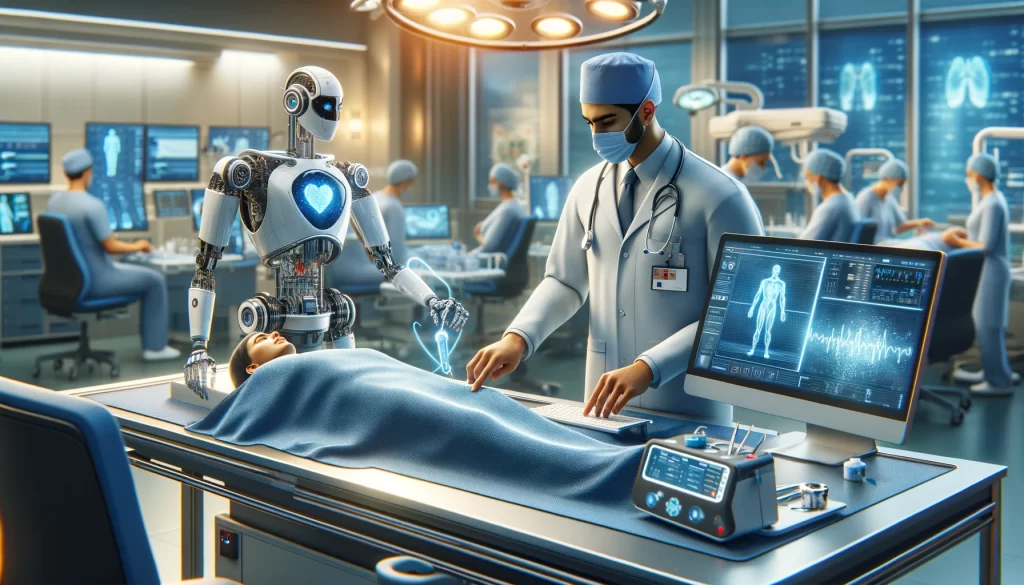 تطبيق تكنولوجيا الذكاء الاصطناعي في مجال العمل الطبي باستخدام الخوارزميات الذكية