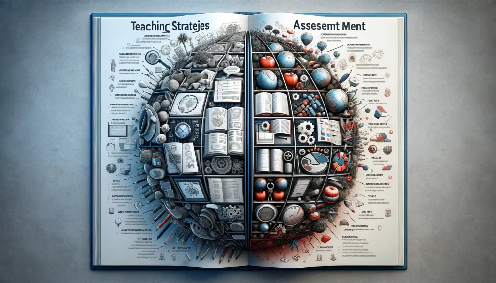 الفرق بين الاستراتيجيات التدريسية واستراتيجيات التقويم