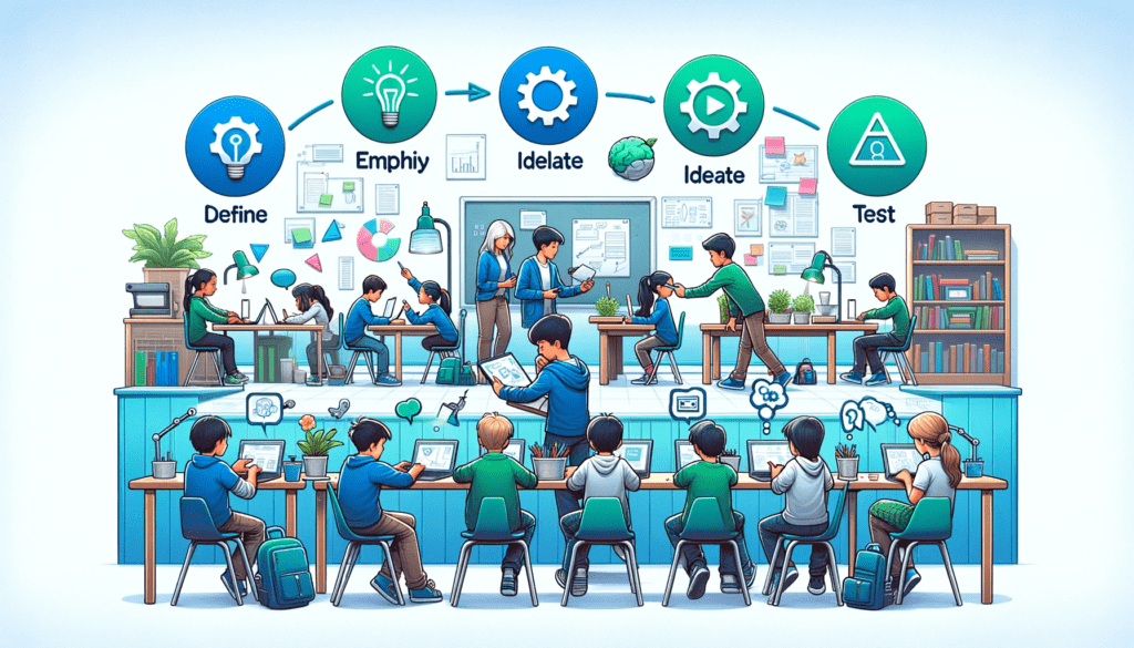 كيف يستخدم المتعلمون استراتيجيات التفكير التصميمي